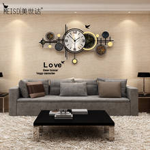 MEISD Decorative Wall Stickers Clock Large Home Decor Acrylic Watch Pendulum Quartz Silent Living Room Horloge Big Free Shipping 2024 - buy cheap