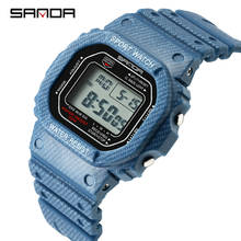 SANDA Waterproof Sport Watches Women Luxury LED Electronic Digital Watch Ladies Clock Female relogio feminino reloj mujer 294 2024 - buy cheap