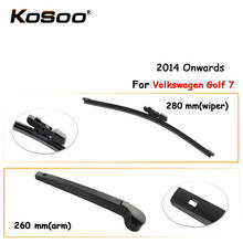 KOSOO Auto Rear Window Windshield Wiper Blades Arm Car Wiper Blade For Volkswagen Golf 7,280mm 2014 Onwards,Car Accessories 2024 - buy cheap