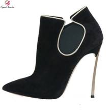 Woman Boots Sexy Thin Heels High Heels Ankle Boots Woman Spring Autumn Party Boots Females Pointed Toe Boots Large Size 34-43 2024 - buy cheap