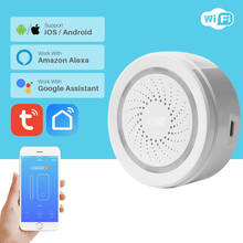 WiFi Siren Alarm Sensor Smart Home Security System USB Powered APP Notification Via Smartphone Support Alexa Google Home 2024 - buy cheap