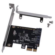 PCIe PCI Express to SATA3.0 2-Port SATA III 6G Controller Expansion Card Adapter 2024 - buy cheap