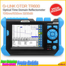 G-LINK OTDR TR600 SingleMode SM Optical Time Domain Reflectometer 1310/1550nm 32/30dB VFL with FC,SC,LC UPC Connectors 2024 - buy cheap