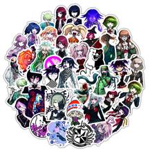 10/50pcs/pack Danganronpa Trigger Happy Havoc Anime Stickers For Refrigerator Car Helmet Box Bicycle Guitar Notebook Skate Trunk 2024 - buy cheap