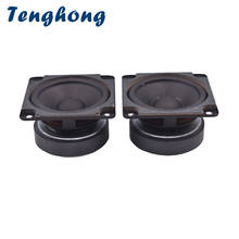 Tenghong 2pcs Full Range Speaker 4Ohm 8Ohm 10W Woofer Midrange Bass Advertising Machine Speakers Midrange Loudspeaker DIY 2024 - buy cheap
