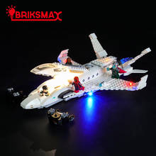 BriksMax-Kit de iluminación Led, para 76130 Stark Jet y the Drone Attack 2024 - compra barato