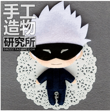 2021 New Anime  Jujutsu Kaisen Gojo Satoru Cosplay DIY Handmade Toy Material Package Plush Doll Hanging Keychain Charms Strap 2024 - buy cheap