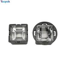 10pcs Rhombus Led Lens 17MM 22MM With Black Holder 30 45 60 90 120 Degree Viewing Angle For CCTV Camera 1W 3W 5W High Power Led 2024 - buy cheap