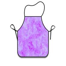 Delantales de mármol morado Unisex, delantal de Chef para cocina, delantal de barbacoa 2024 - compra barato