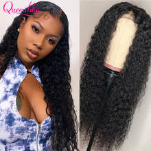 30 Inch Kinky Curly 13X6 HD Transparent Lace Frontal Wigs for Women Human Hair Pre Plucked Brazilian Curly Lace Front Wig 5X5 2024 - compre barato