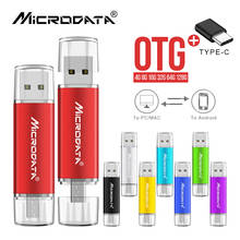 Micro USB 2.0 TIPO C OTG Unidade Flash USB Pen Drive 256GB 128GB GB 32 64GB GB 8 16GB 3 em 1 4GB Stick USB Pendrive de Alta Velocidade 2024 - compre barato