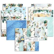 Winter story style Scrapbooking paper pack of 24 sheets handmade craft paper craft Background pad  931 2024 - buy cheap