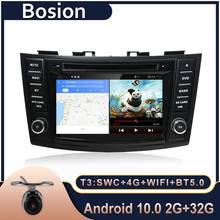 Bosion-REPRODUCTOR Multimedia con pantalla de 7 pulgadas y navegación GPS para Suzuki, autorradio 2 din con Android 10, 2G + 32G, DVD, BT 5, para Suzuki Swift 2011-2015 2024 - compra barato