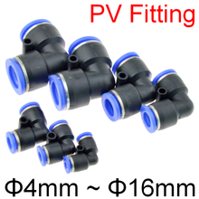 Air Pneumatic Fitting PV Tube OD 4mm 6mm 8mm 10mm 12mm 14mm 16mm L Type Elbow Water Gas Hose Plastic Push In Quick Connector 2024 - buy cheap