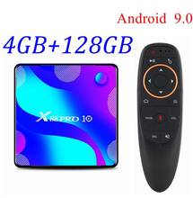 Приставка Смарт-ТВ X88 PRO 10 на Android 10, 4 + 128 ГБ, 4 ядра, 2,4 ГГц 2024 - купить недорого