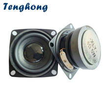 Tenghong-minialtavoces de Audio, 2 uds., 2 pulgadas, 52MM, 4Ohm, 5W, estéreo, Unidad de altavoz de rango completo portátil para cine en casa 2024 - compra barato