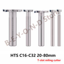 BEYOND HTS T-Slot фрезы C14 C16 C20 C25 C32 20-80 мм три стороны вставки CNC фрезы держатель использовать CCMT 2024 - купить недорого