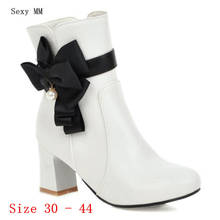 Spring Autumn High Heels Women Ankle Boots High Heel Shoes Woman Short Boots Small Plus Size 30 31 32 33 - 40 41 42 43 44 2024 - buy cheap