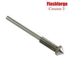 Flashforge Creator 3  Steel Nozzle with PTFE 0.4mm for FLASHFORGE 3D printer 2024 - buy cheap