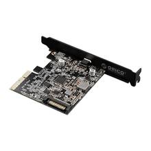 Orico-adaptador de cartão de expansão pci-express, tipo c, usb 3.2, 20gbps, pci-e express com asasm3242 para laptop 2024 - compre barato