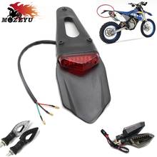 Motorcycle Fender LED Stop Rear Tail Light FOR BETA X-TRAINER Para beta RR 250/300 2T Para beta RR 350 390 400 430 450 498 4T 2024 - buy cheap