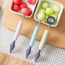 2 in1 Dual-head Stainless Steel Carving Knife Fruit Watermelon Ice Cream Baller Scoop Stacks Spoon Home Kitchen Accessories 2024 - buy cheap