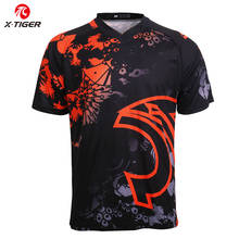 X-tiger-Camiseta de Ciclismo de descenso, ropa deportiva de carreras de Motocross, secado rápido, DH, 100% poliéster 2024 - compra barato