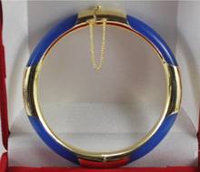 Free Shipping  lady's 57MM nice blue JADE bracelet for party and wedding new 2024 - buy cheap