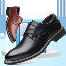 Men's Dress Shoes Fashion Brogue Floral Pattern Men Formal Shoes Leather Luxury Wedding Shoes  Wine Men Oxford men shoes 2024 - buy cheap