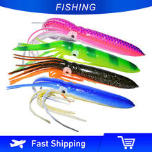 Afishlure Skirt Octopus Rig Soft Lures 180mm/15g Fishing Big Squid Lure Large Sea Fishing Bait 2024 - buy cheap