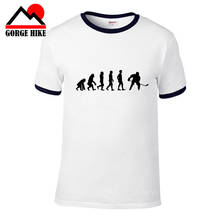 3D New Summer Evolution Of Ice Hockeyer YOUTH TOP CLUB athlete T-shirt Men Cotton Printed Puck Short-sleeve Sport player T shirt 2024 - buy cheap