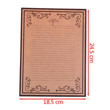 8 Sheets/set Writing Kraft Letter Paper European Vintage Style School Office Stationery Supplies Wholesale 2024 - buy cheap