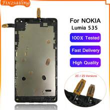 Fix2sailing For Nokia Microsoft Lumia 535 Version 2S 2C LCD Display Touch Screen Digitizer Assembly Replacement Parts with Frame 2024 - buy cheap