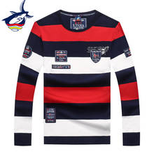 Tace & Shark-suéter de punto para hombre, jerseys informales con cuello redondo, bordados de alta calidad, color rojo y gris, para marido/padre 2024 - compra barato