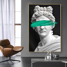 Sculpture of Apollo Canvas Art Posters Vaporwave Statue Art Canvas Paintings Wall Art Prints Pictures for Living Room Decoration 2024 - buy cheap