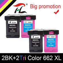 HTL Compatible for HP662 662XL Ink Cartridge for HP Deskjet 1015 1515 2515 2545 2645 3545 4510 4515 4516 4518 Printer 2024 - buy cheap