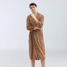 Casual Summer Thin Robe Men&Women Solid Toweling Terry Robe Quick drying Bathrobe Soft Ventilation Sleeprobe Homewear 2024 - buy cheap