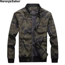 NaranjaSabor 2020 New Autumn Men Camouflage Jackets Men Coats Camo Bomber Jacket Men'S Brand Clothing Outwear Big Size 7XL NZ550 2024 - buy cheap