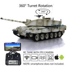 Heng Long 1/16 TK 6.0S Customize Challenger II RC Tank 3908 360 Turret FPV Tracks TH16238 2024 - buy cheap