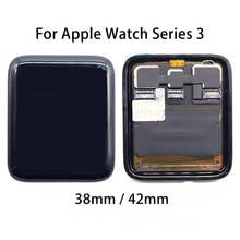 Tela lcd para iwatch, versão celular, touch screen, digitalizador, montagem, substituição para apple watch series 3, 42mm/38mm 2024 - compre barato