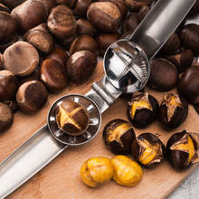 304 Stainless Steel 2 In 1 Quick Chestnut Clip Walnut Pliers Metal Nut Cracker Sheller Nut Opener Kitchen Tools Cutter Gadgets 2024 - buy cheap