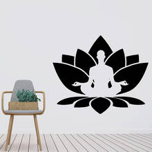 New Design buddha Art Sticker Waterproof Wall Stickers Living Room Bedroom Vinyl Decal Free Shipping 2024 - buy cheap