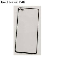 For Huawei P40 Front Outer Glass Lens Repair Touch Screen Outer Glass without Flex cable For Huawei P 40 2024 - buy cheap