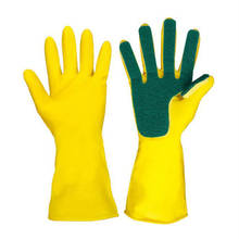 1 pair Creative Home Washing Cleaning Gloves Dishwashing Gloves cleaner Garden Kitchen Sponge Fingers Rubber for kitchen utensil 2024 - buy cheap