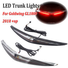 Alerón LED para maletero de motocicleta, luz de freno trasera roja, intermitente, para Honda Goldwing Gold Wing GL1800 GL 1800 2018 2019 2020 2024 - compra barato