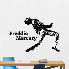 Music Rock Wall Decals Queen Freddie Mercury Bedroom Living Room Decor Vinyl Sticker Removable Family Art Decor Mural Z652 2024 - buy cheap