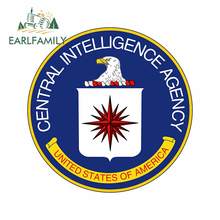 EARLFAMILY 13cm x 13cm for Central Intelligence Agency Vinyl Decal Sticker for Car Door Window Trunk Decoration 2024 - buy cheap