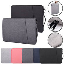 Portable Laptop Sleeve Notebook Case 13.3 14 15 15.6 inch Waterproof Laptop Cover For Apple Macbook Pro HP Acer Lenovo Xiaomi 2024 - buy cheap