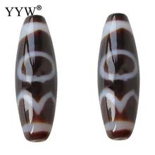 1pc Natural Tibetan Agata Dzi Beads High Quality Oval Sun Earth Water & Two Tone Natural Stone Ji Beads for Jewelry Making DIY 2024 - buy cheap