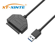 USB 3,0/USB 2,0 к SATA 2,5 "жесткий диск 22 Pin адаптер передачи данных кабель конвертер для 2,5" ноутбук HDD кабель SSD 2024 - купить недорого